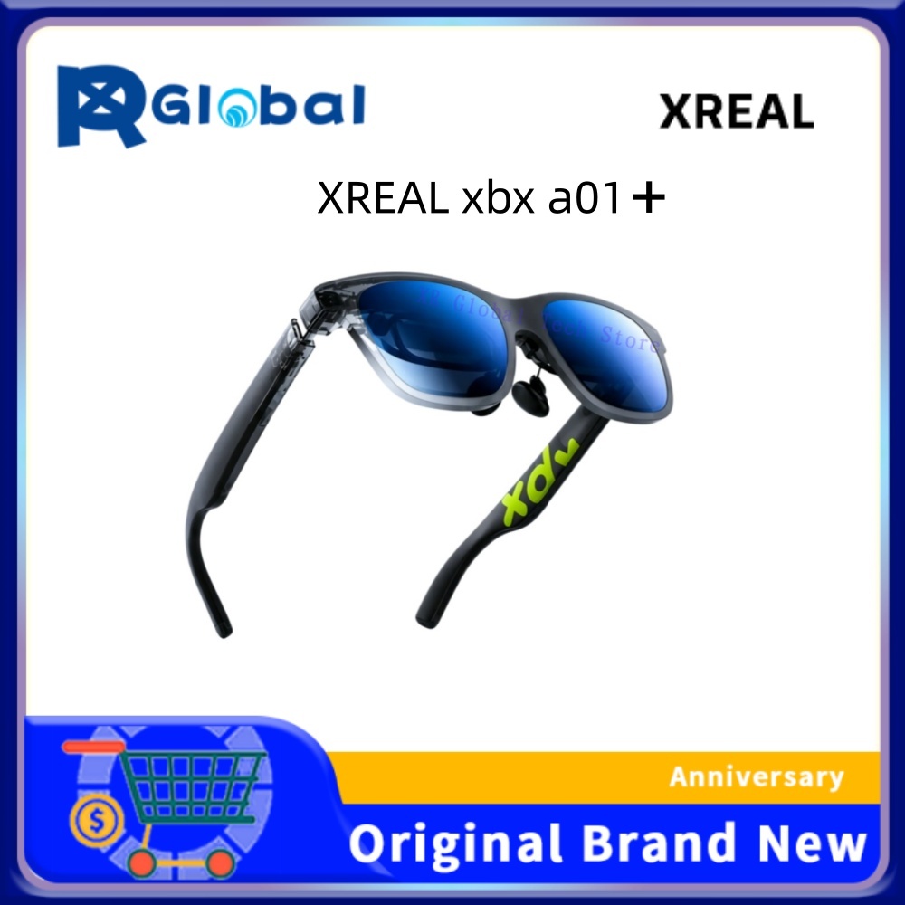 Vr Headset Pc - XREAL XBX A01+ AR-Brille, 147'' Großbildschirm