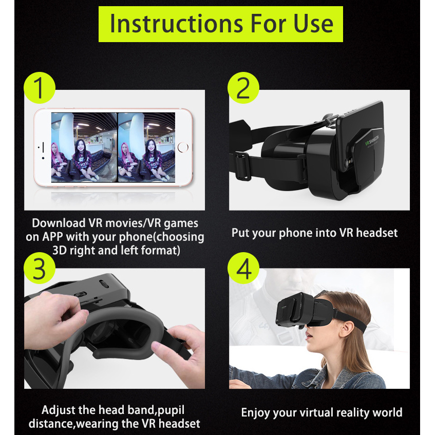 3D-Virtual-Reality-VR-Brille f – Vr Headset Pc Bewertung und Preis