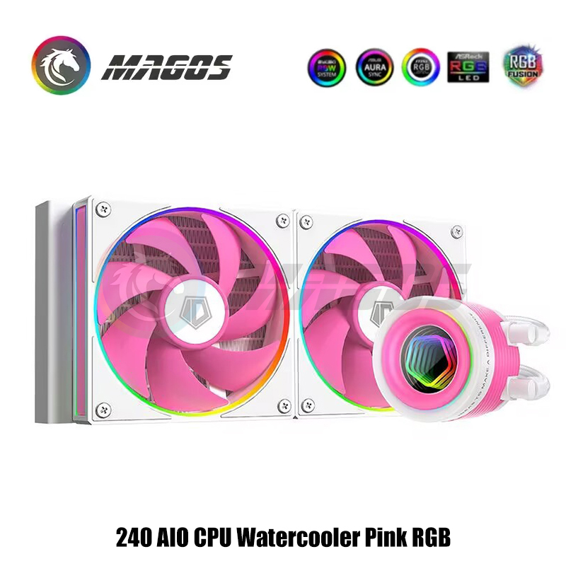 240 AIO CPU Wasserkühler Rosa  – Pc Water Cooling Bewertung und Preis